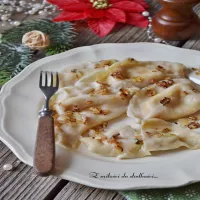 Pierogi z kapustą i grzybami II wersja elastyczne ciasto