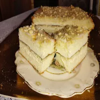 Kremowy Waniliowiec z herbatnikiem