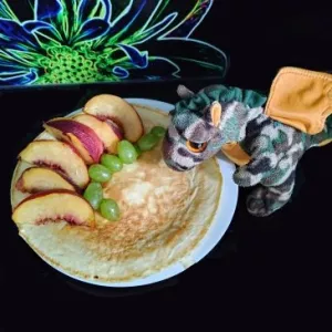 Omlet twarogowy na słodko