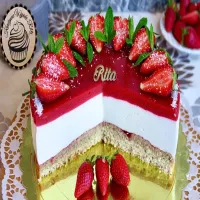 Ciasto kokosowo-truskawkowe