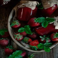 Dżem truskawkowy z pektyną, nisko słodzony