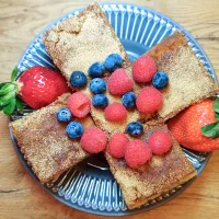 Ciasto z posypką cynamonową