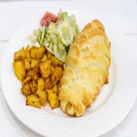 Pierś z kurczaka w cieście francuskim