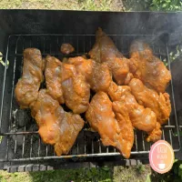 Kurczak miodowo-musztardowy z grilla