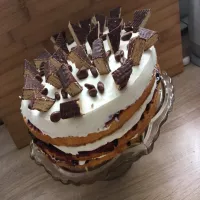 Ekspresowy tort śmietanowo-owocowy