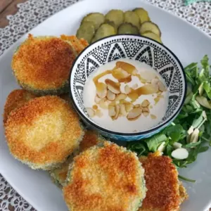 Chrupiąca cukinia w panko