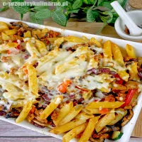 Zapiekanka makaronowa z mięsem mielonym i warzywami