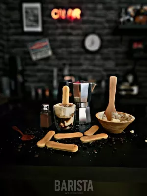 Tiramisu Affogato rozkosz w szklance
