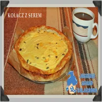 Kołacz - czyli duża drożdżówka z serem