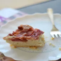 Ciasto jogurtowe z rabarbarem