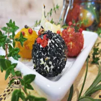 Kulki labneh w oliwie