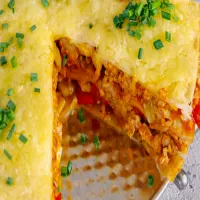 Tort meksykański z tortilli