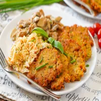 Placki ziemniaczane z marchewką