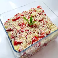 Tiramisu truskawkowe.