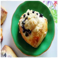 Bułeczki z jagodami