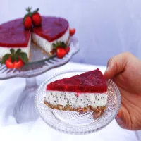 Sernik na zimno z chia