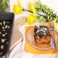 Owsiane ciasto marchewkowe