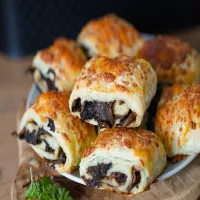 Francuskie paszteciki z pieczarkami