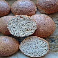 miękkie keto bułki z mąki bambusowej