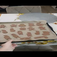 Puszyste pierniczki z polewą czekoladową: