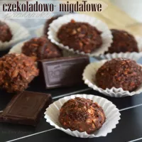 Czekoladowo-migdałowe pralinki