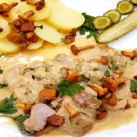 Polędwiczki w Sosie Kurkowym