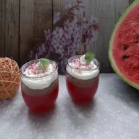 Deser arbuzowo-czekoladowy