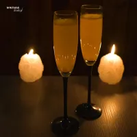 Mimosa ( Mimoza ) - czyli finezyjna nazwa na drink z Prosecco i sokiem pomarańczowym