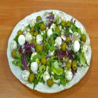 Sałatka z mozzarellą