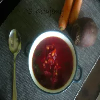 Wegetariański barszcz ukraiński