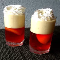 Galaretka z musem lodowo - owocowym