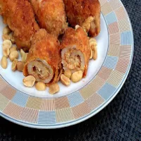 Roladki wieprzowe z chrzanem i orzeszkami