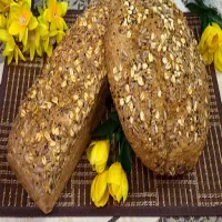 Prosty chleb z ziarnami bez zagniatania