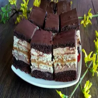 Ciasto kakaowa krówka