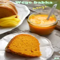 Wegańska babka mango