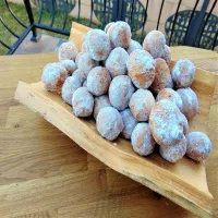 Mini pączki z mascarpone.