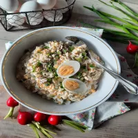 Sałatka chrzanowa z jajkiem