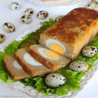 Domowy Pasztet Wielkanocny z Jajkiem (Wieprzowo-Wołowy)