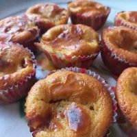 Babeczki dyniowe z konfiturą papierówkową - Pumpkin Tea Cakes With Apple Jam - I dolcetti alla zucca con ripieno di mele