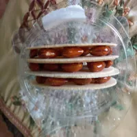 Wafle z migdałami z Monte Sant'Angelo - Almond Wafers from Monte Sant'Angelo - Ostie ripiene di Monte Sant'Angelo