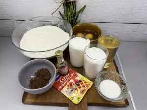 Ciasto na oleju z jabłkami na dużą blachę