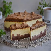 Sernik Kawa Dalgona zbożowa