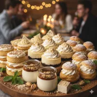 Chałwa i bita śmietana – 4 pomysły na mini desery i torciki na przyjęcie