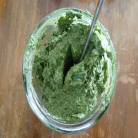 Pesto z natki marchewki