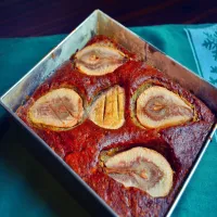 Ciasto bananowe z gruszkami