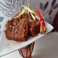 Babka bananowa z jabłkiem
