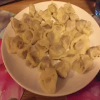 Uszka ( z mięsa z rosołu )