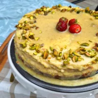 FIT sernik pistacjowy – bez dodatku cukru!