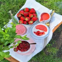 Truskawki na trzy sposoby! Bez cukru!