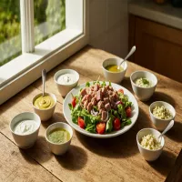 Jaki sos pasuje do sałatki z tuńczykiem? 5 dobrych sosów